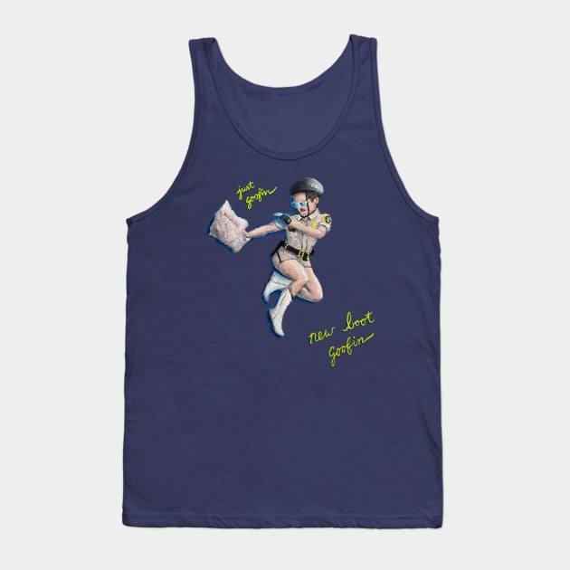 New Boot Goofin! (Clear Background) Tank Top by EBDrawls
